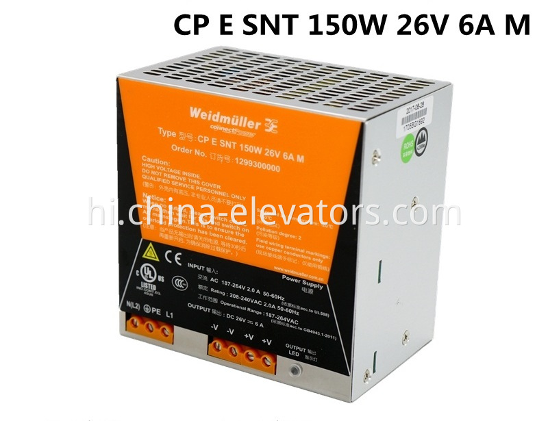 Weidmuller CP E SNT 150W 26V 6A M / 1299300000